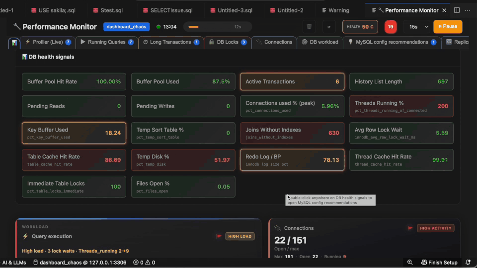 Performance Monitor demo